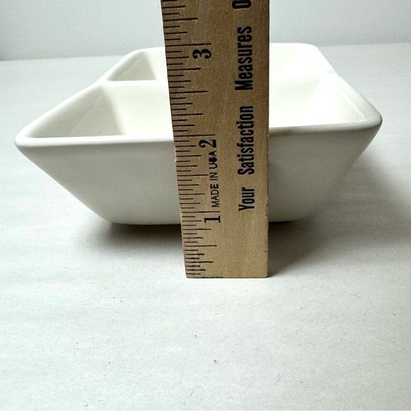 NWOB Rae Dunn Two Compartment #/! Trinket Tray - Picture 3 of 7